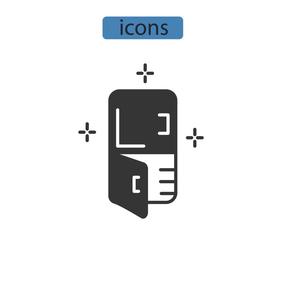 defrosting icons  symbol vector elements for infographic web