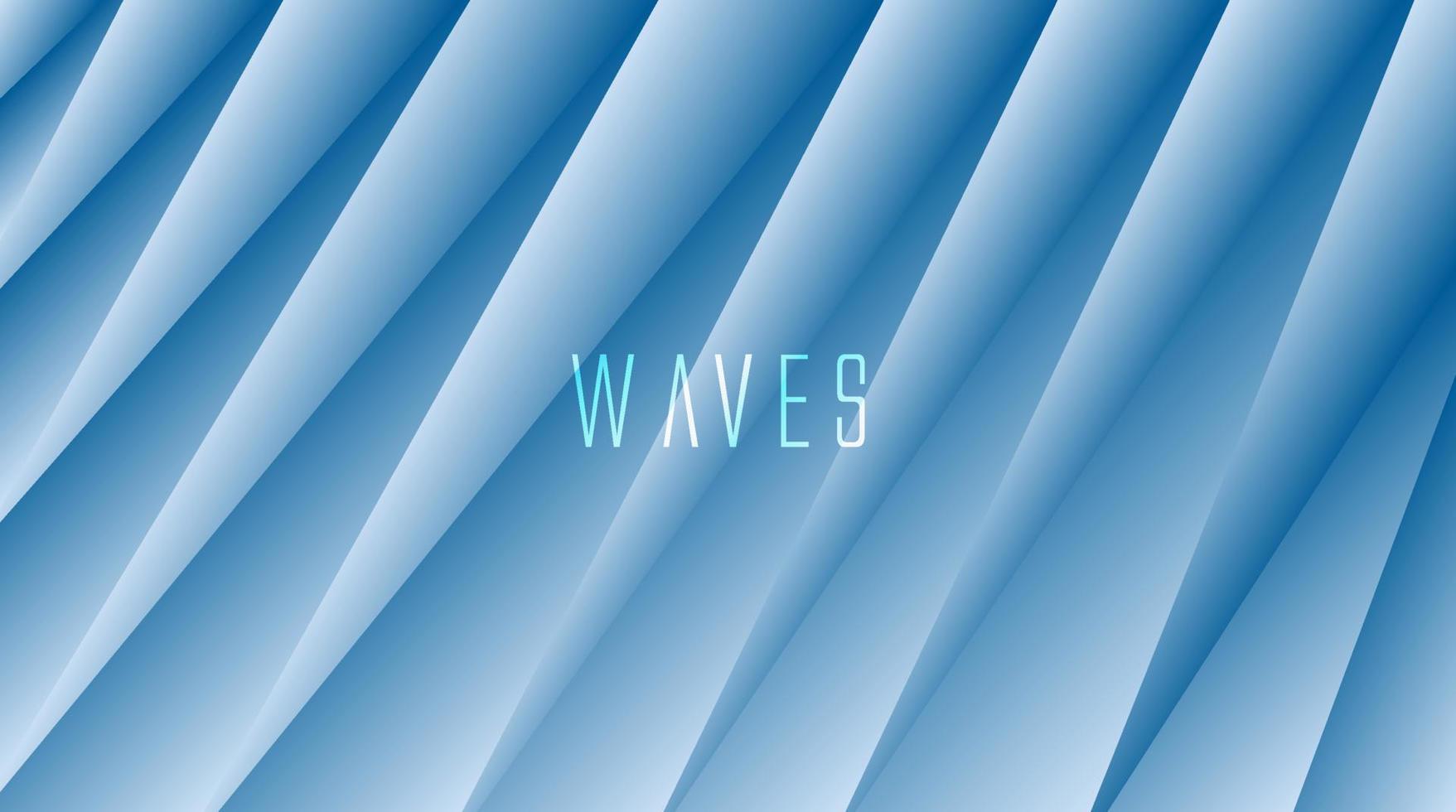 abstract ice waves background with gradient vector