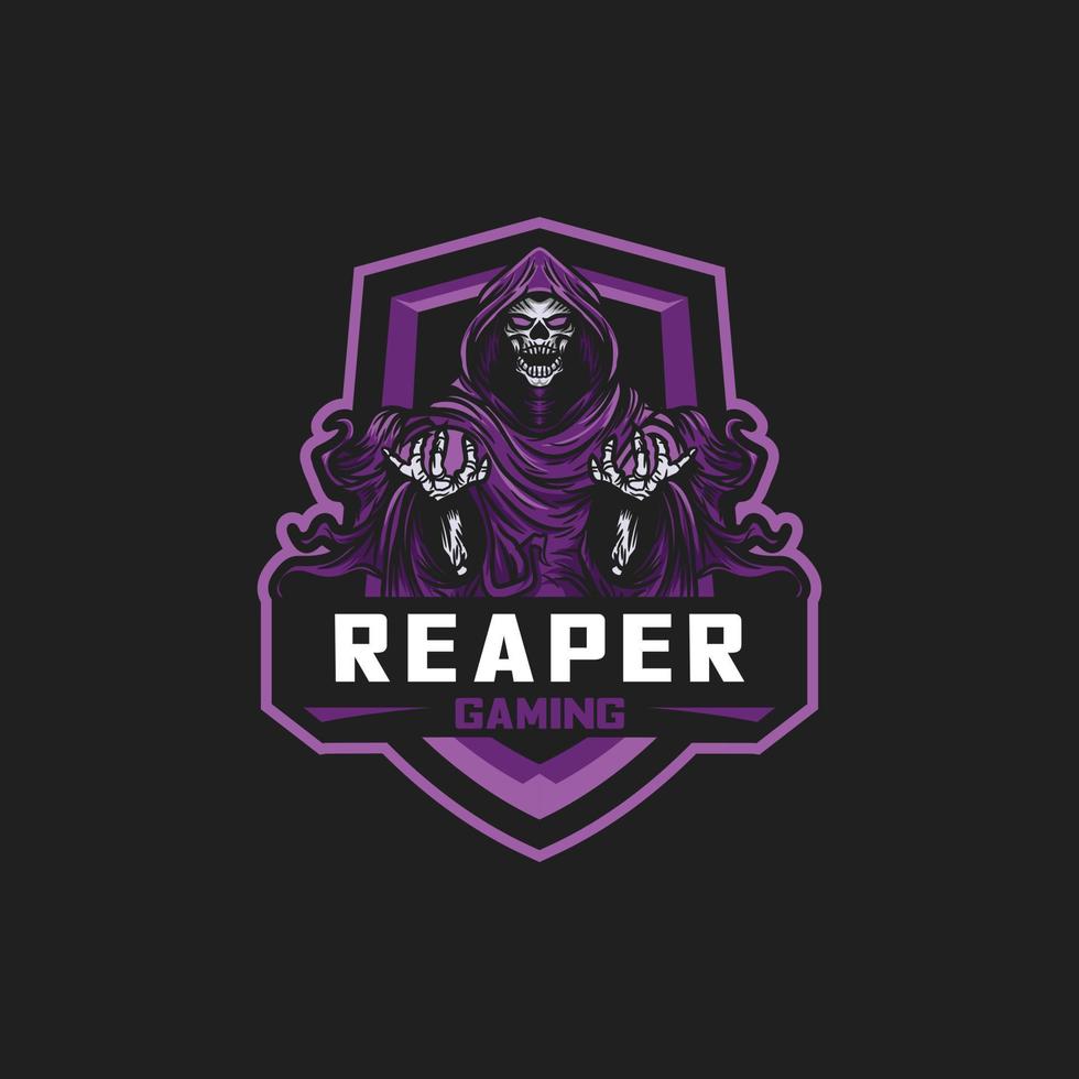 logotipo de reaper esport vector