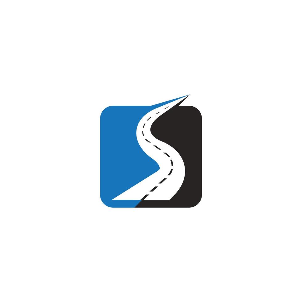 Highway logo vector illustration symbol design.