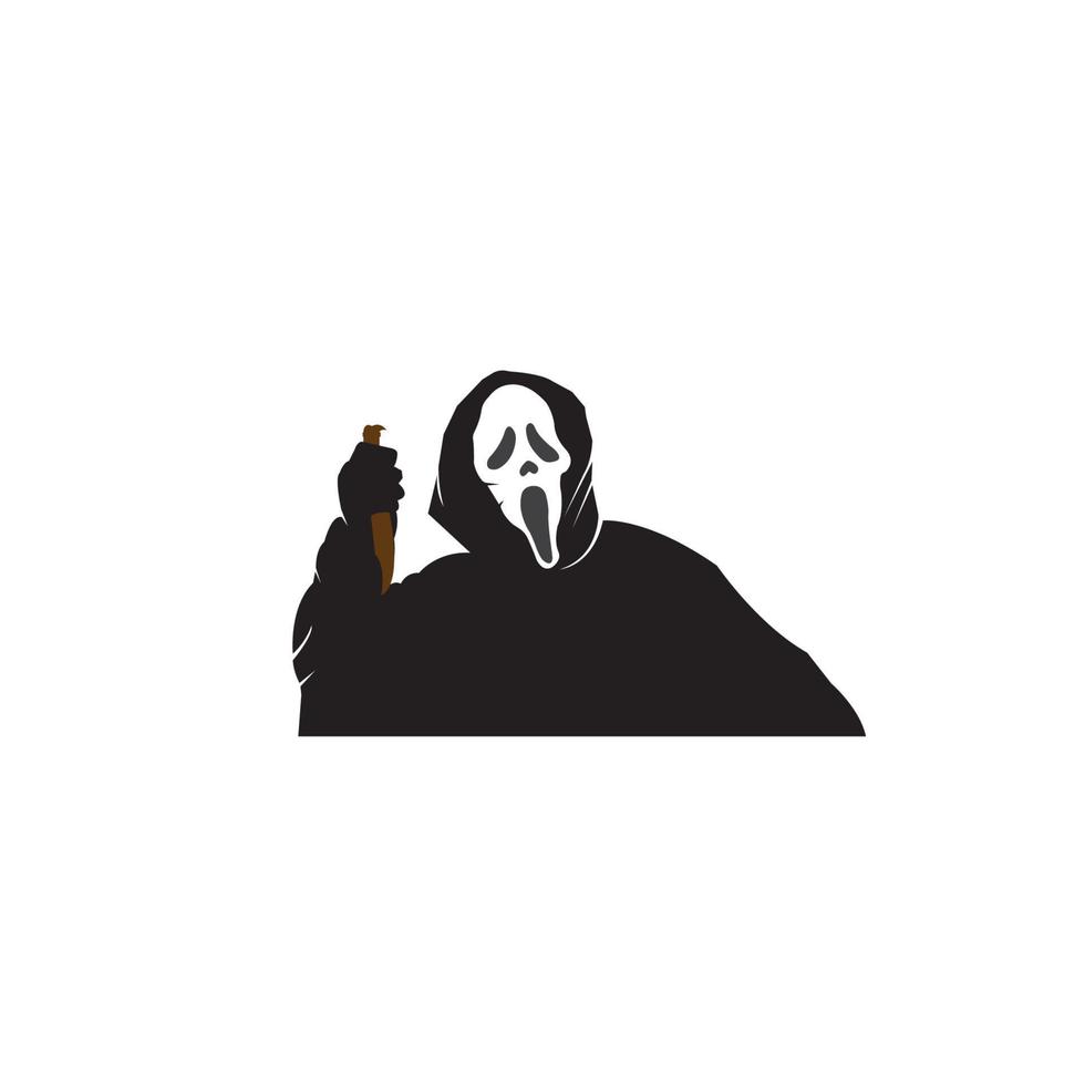 Hallowen icon vector illustration design template.