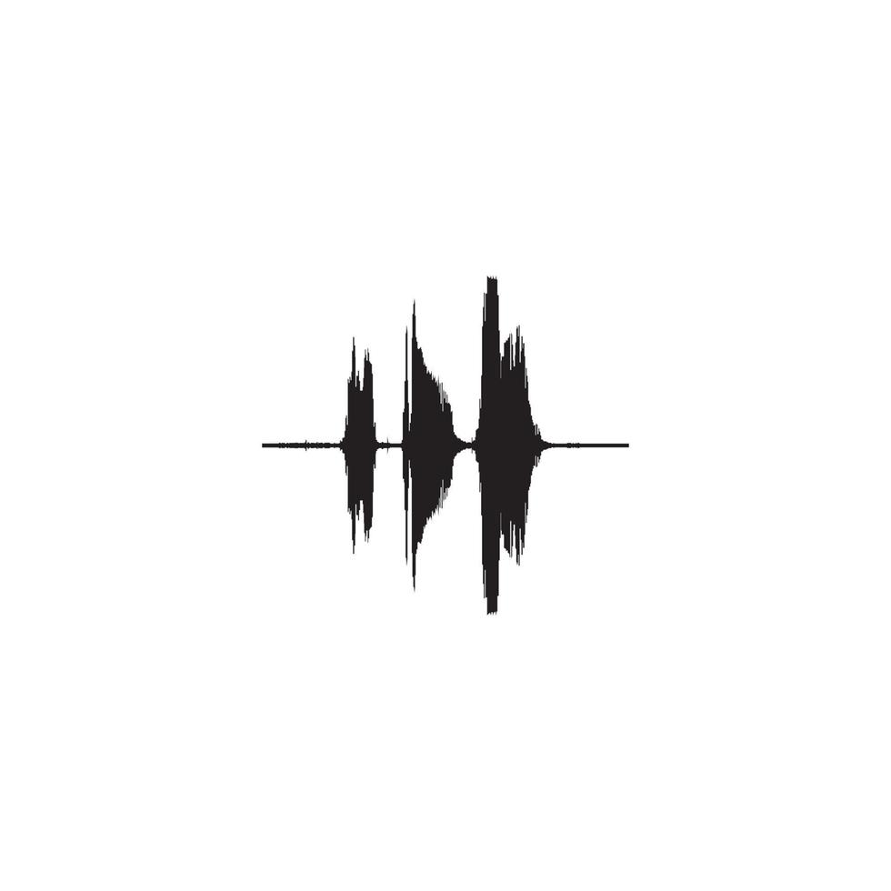 sound signal icon vector