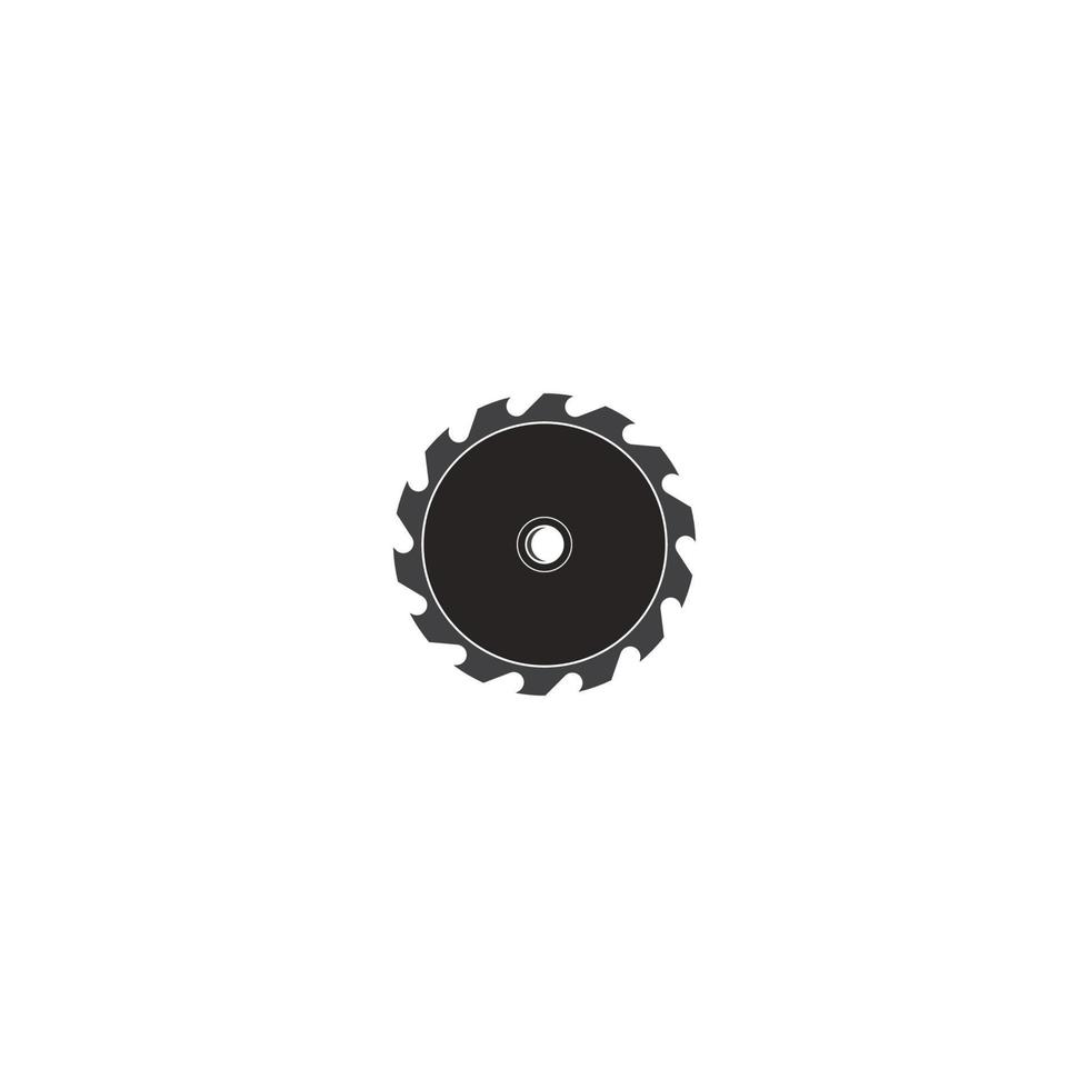 Circular saw icon vector