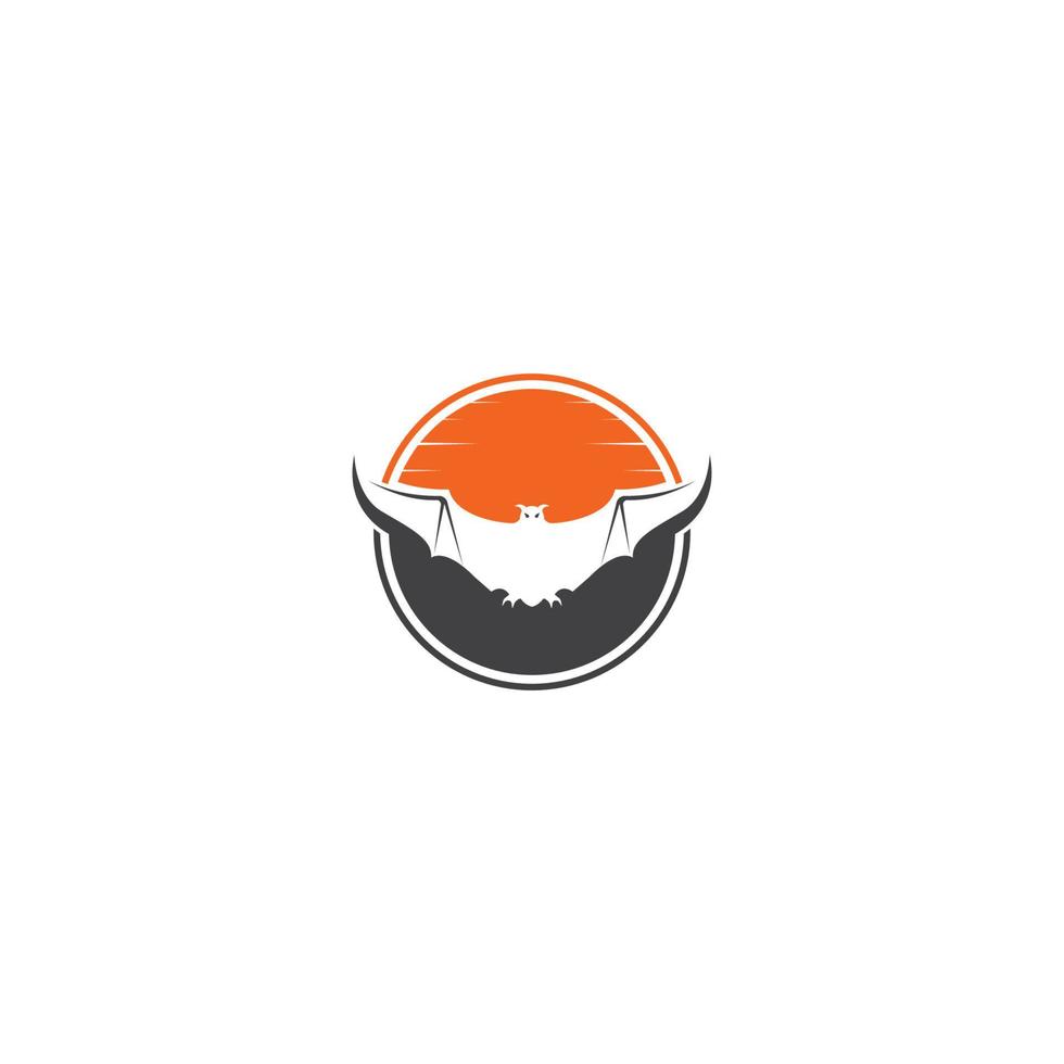 Bat logo table tennis icon vector