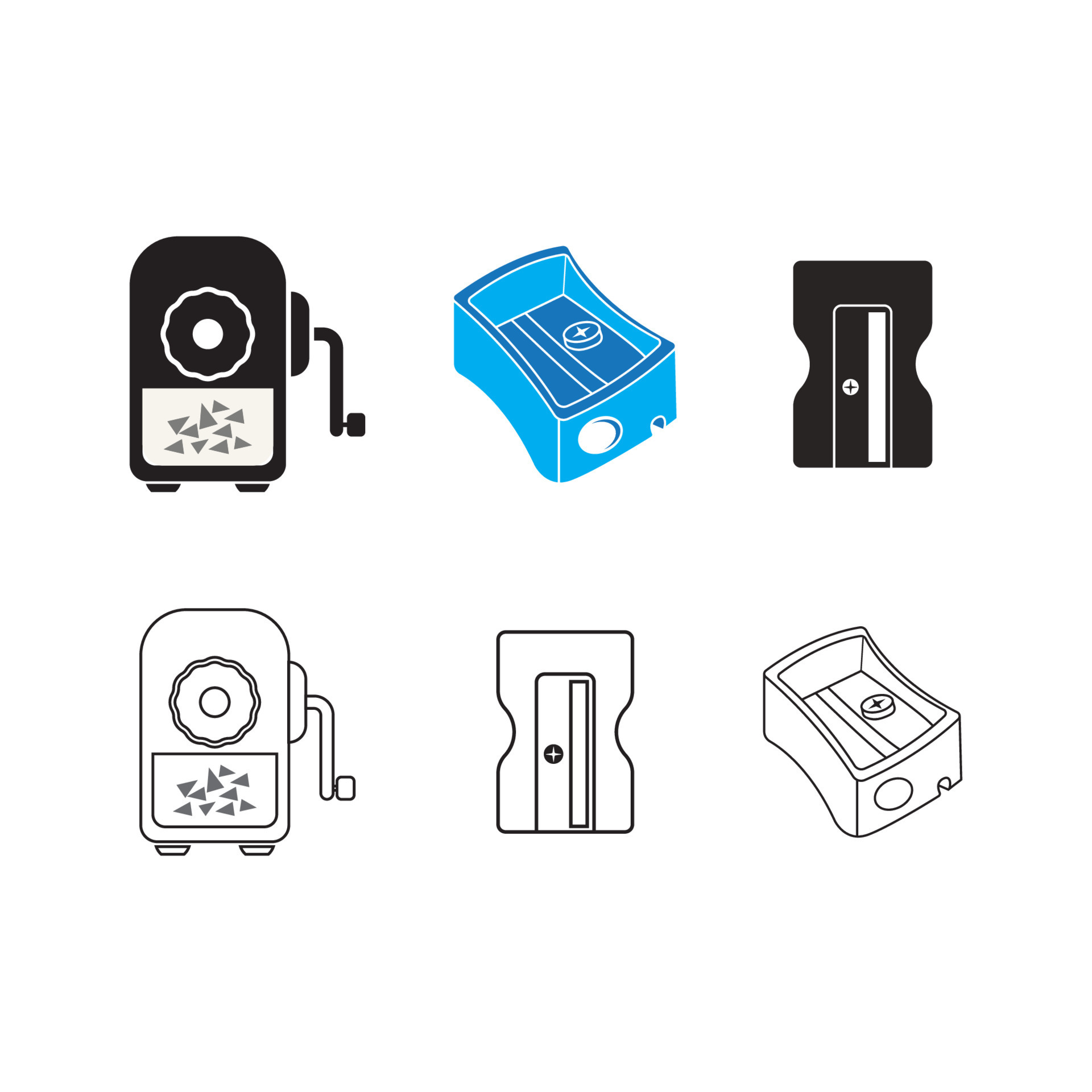 pencil sharpener icon 10823402 Vector Art at Vecteezy