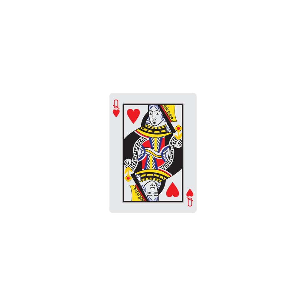 Playing Card icon vector