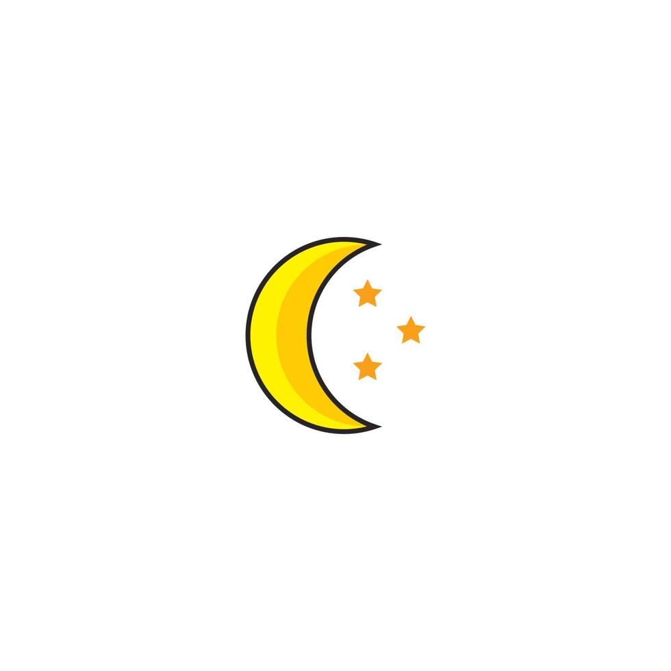 moon vector icon