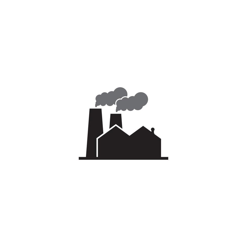 industrial factory icon vector
