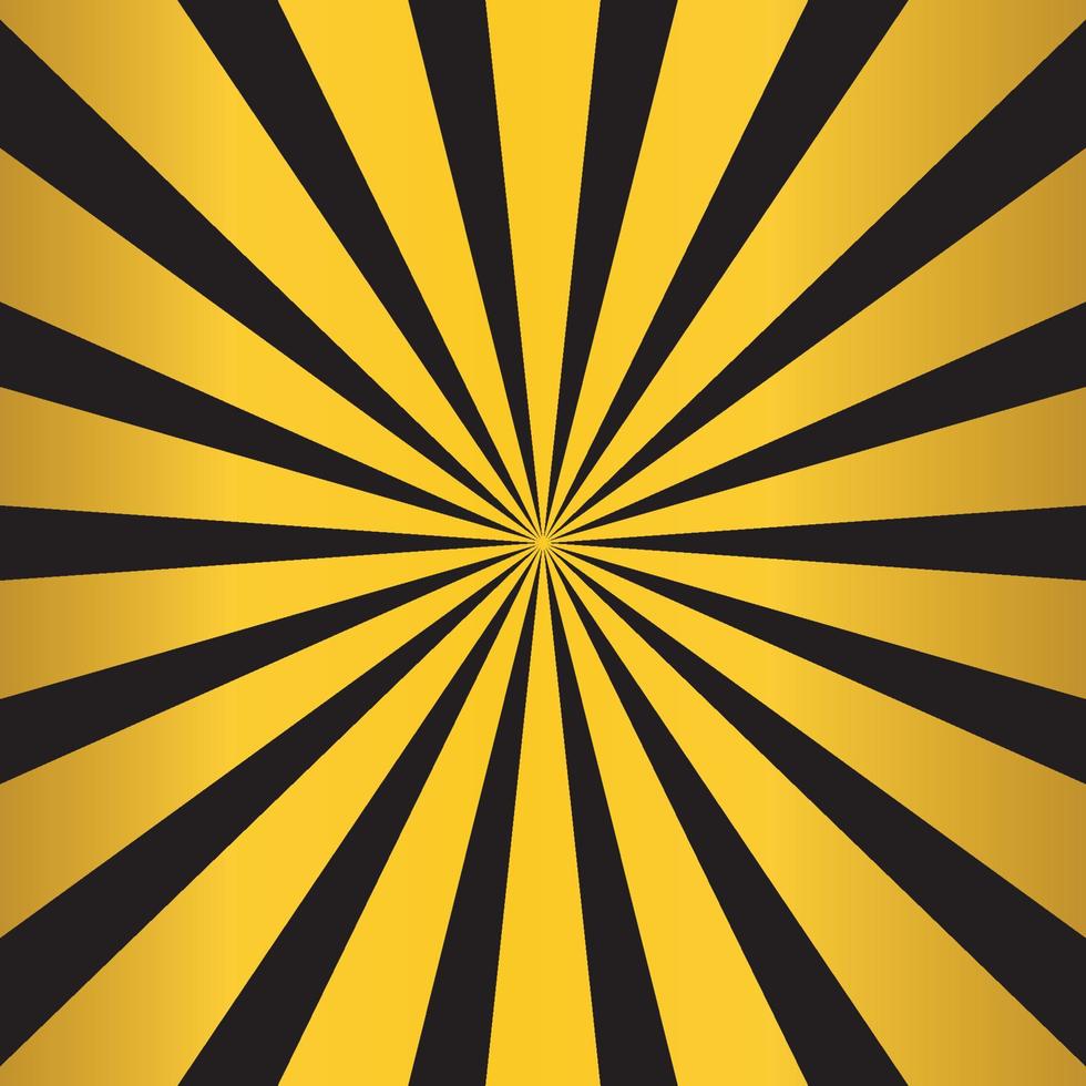 Sun rays background, vector
