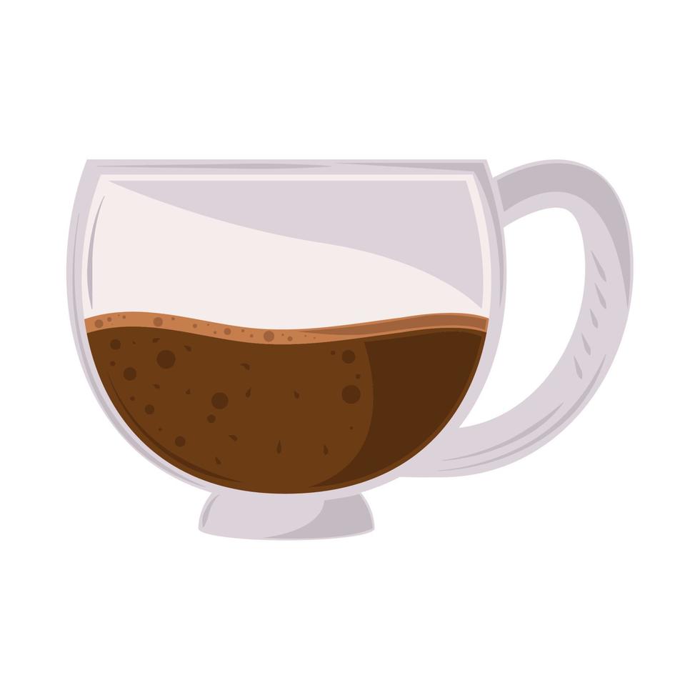 cup of coffee drink vector