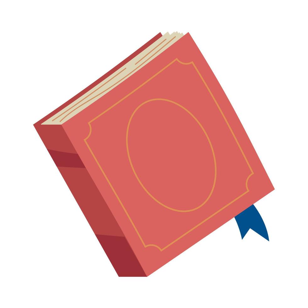 icono de alfabetización de libros de texto vector