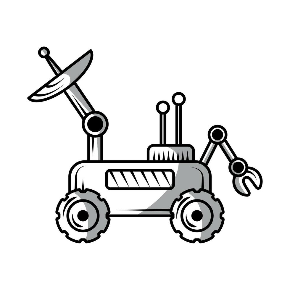 space explorer cart vector