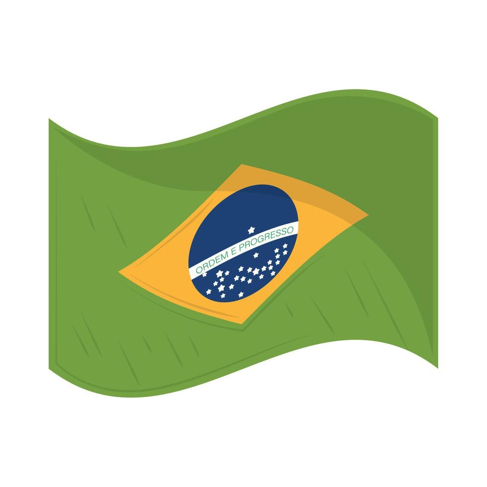 flag of brazil vector
