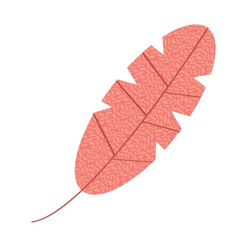 tropical leaf texture vector