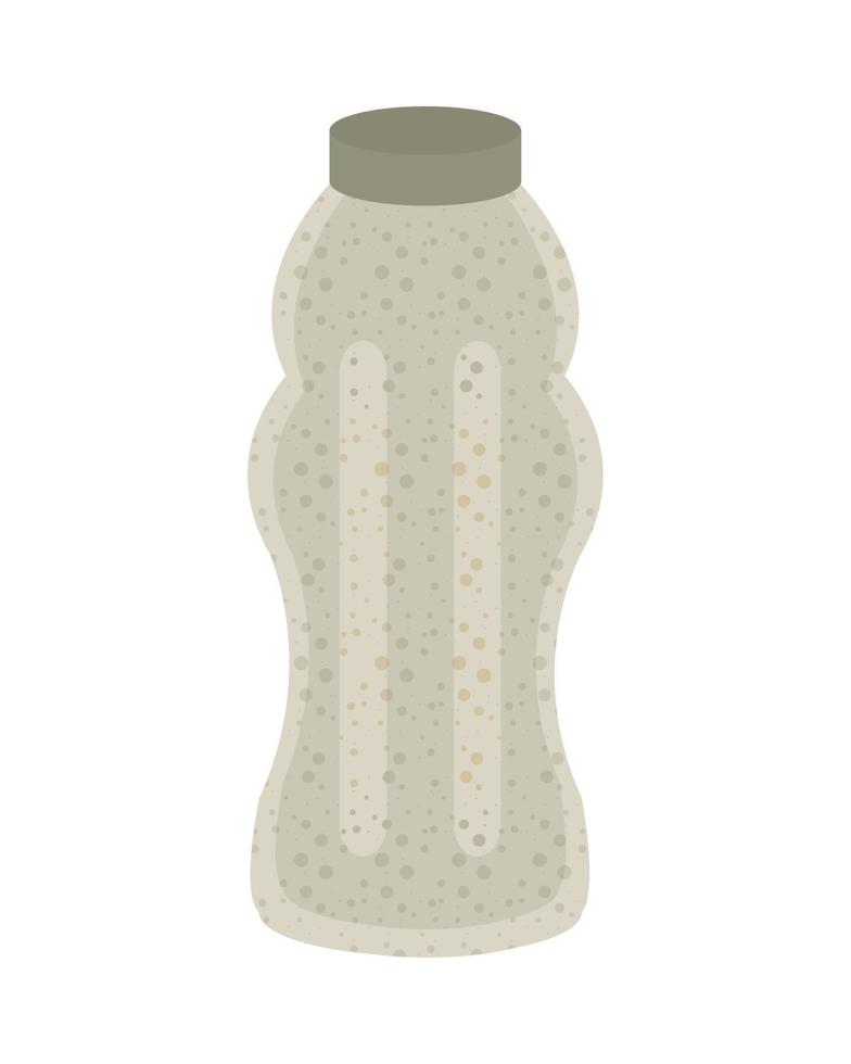 recycle plastic bottle vector