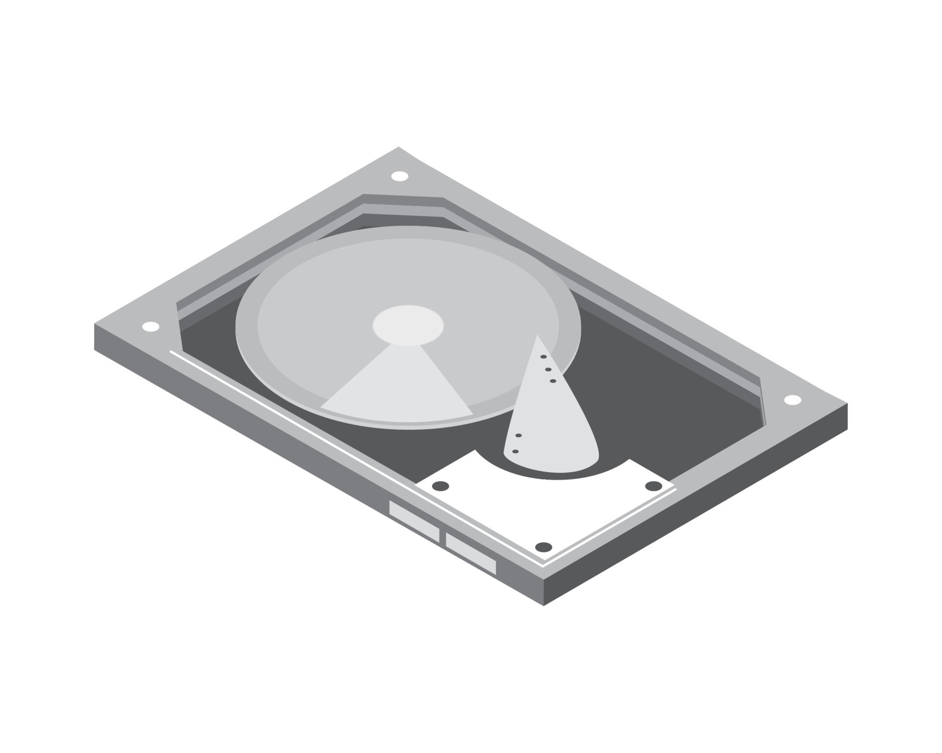 hard disk drive 10824323 Vector Art at Vecteezy