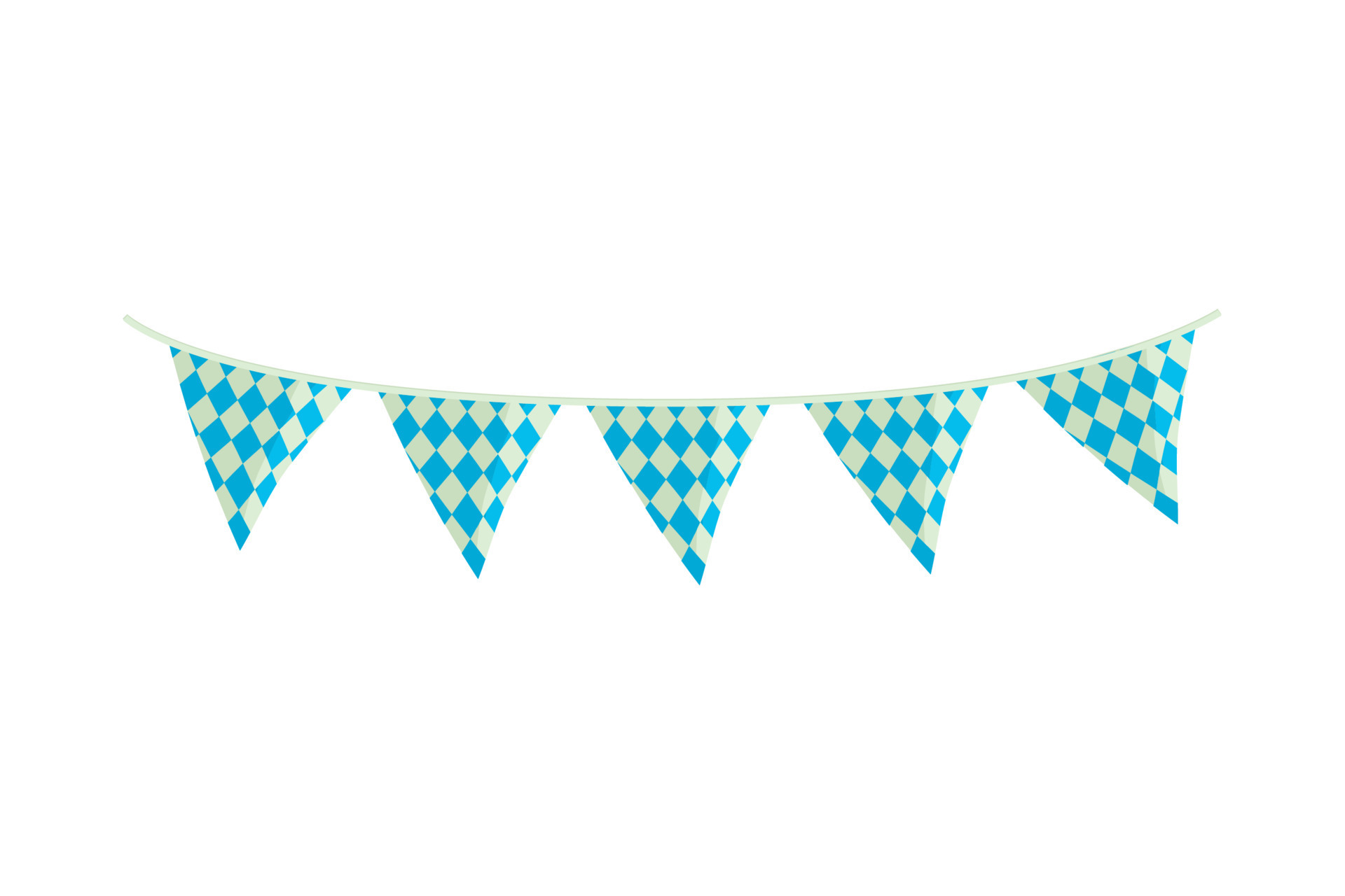 oktoberfest bunting decoration 10824337 Vector Art at Vecteezy
