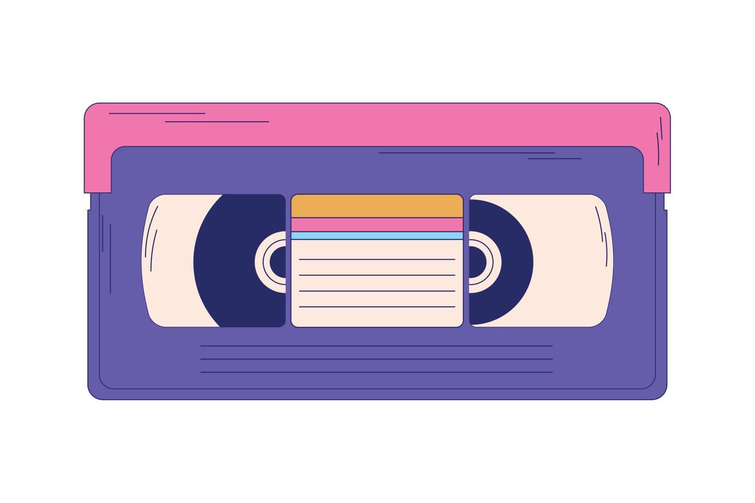 90s VHS cassette tape 10824346 Vector Art at Vecteezy