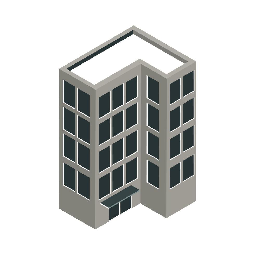 city building architecture vector