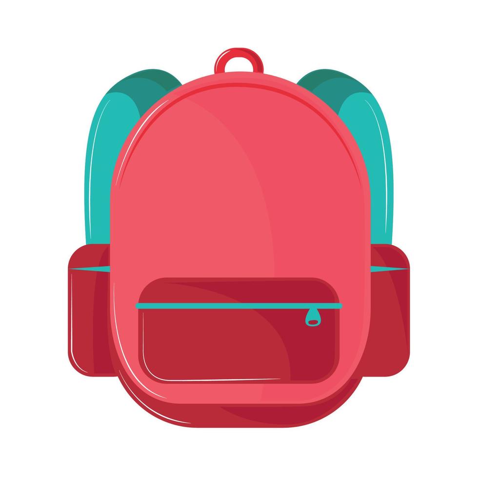 backpack icon isolated vector