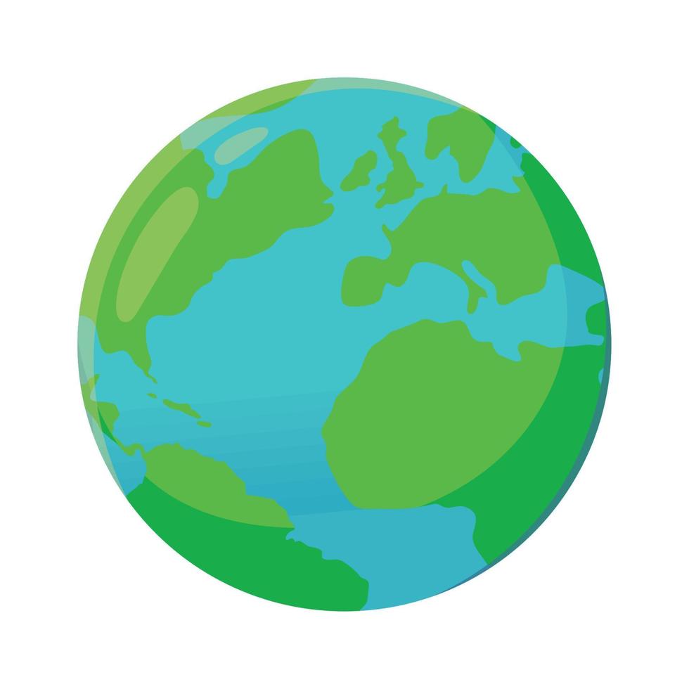 world planet icon vector