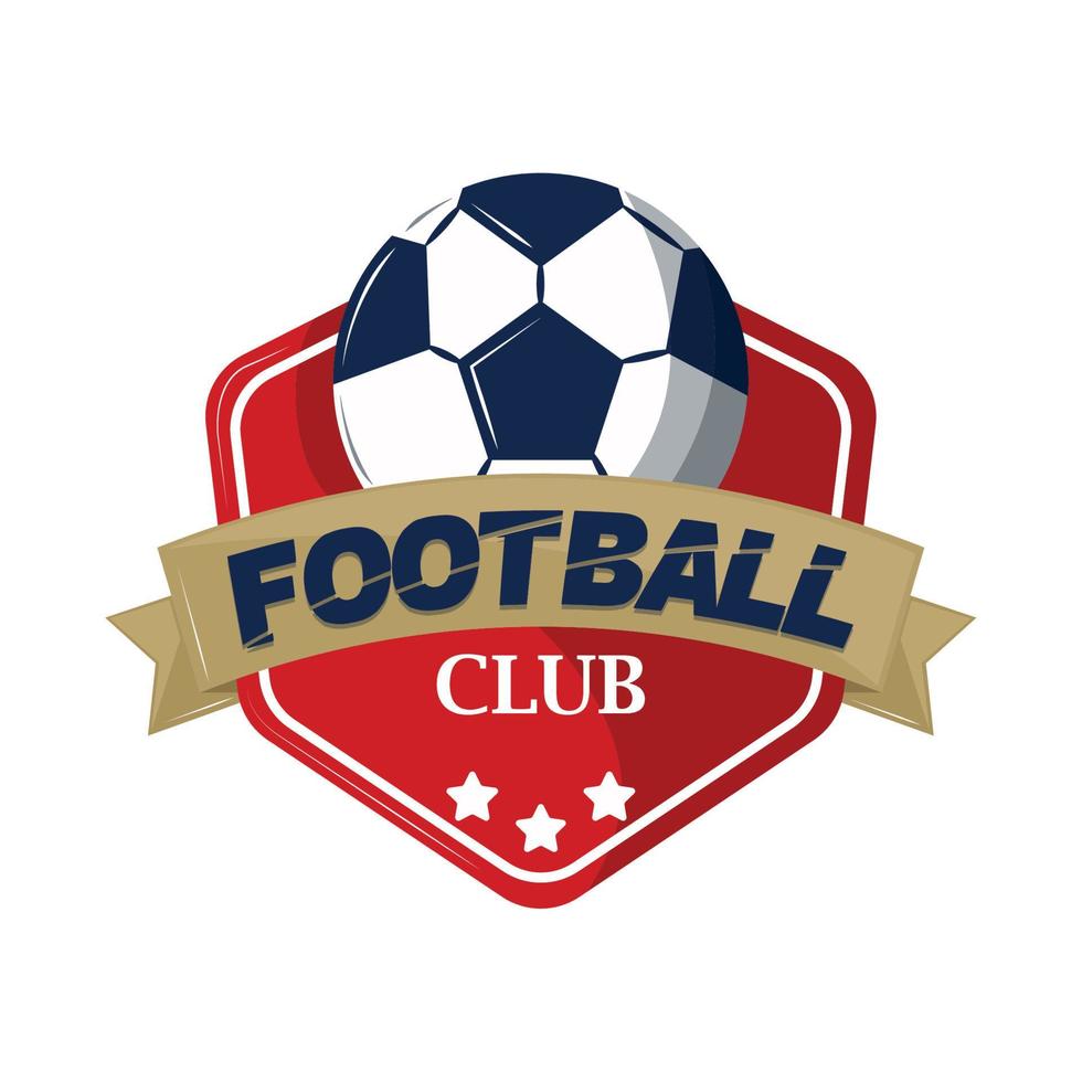 club deportivo de futbol vector