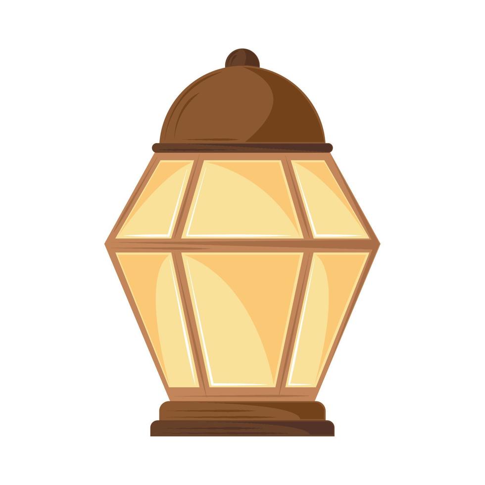 lantern arab style vector