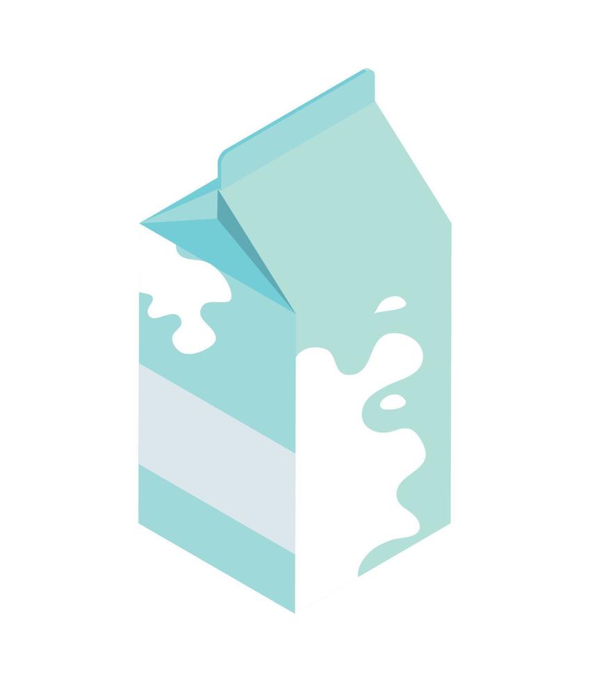 milk box icon vector