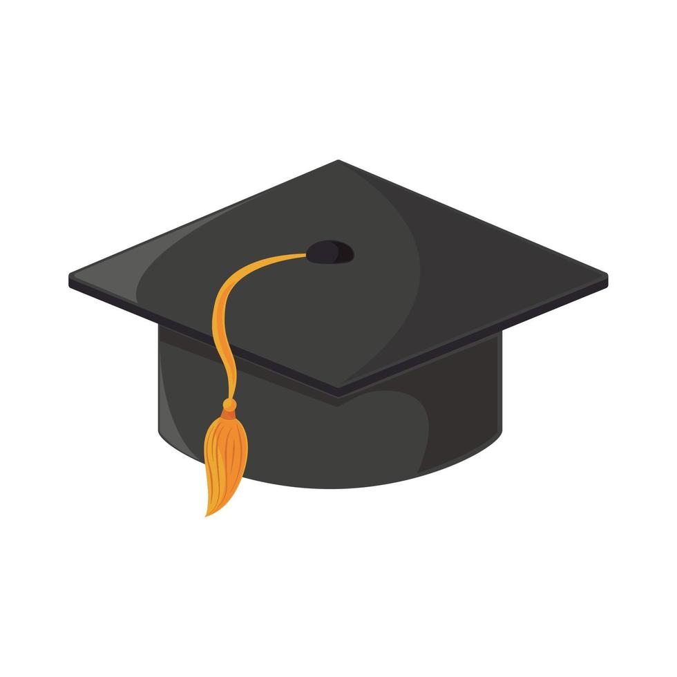 graduation hat school vector