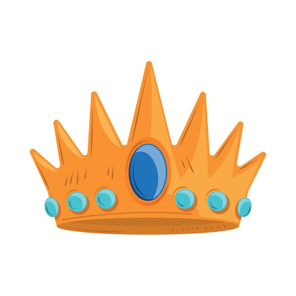 crown monarchy jewelry vector