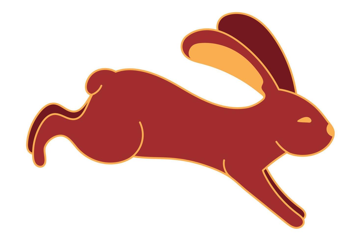 rabbit animal icon vector