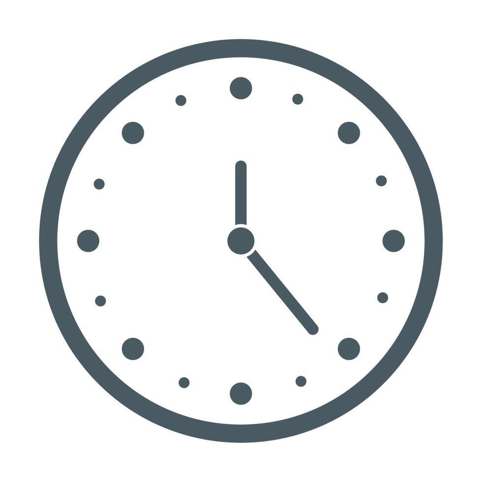 round clock timer 10825455 Vector Art at Vecteezy