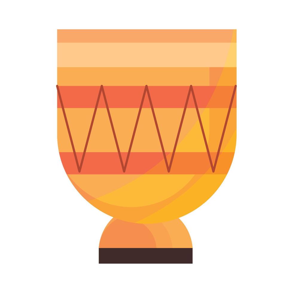 african drum icon vector