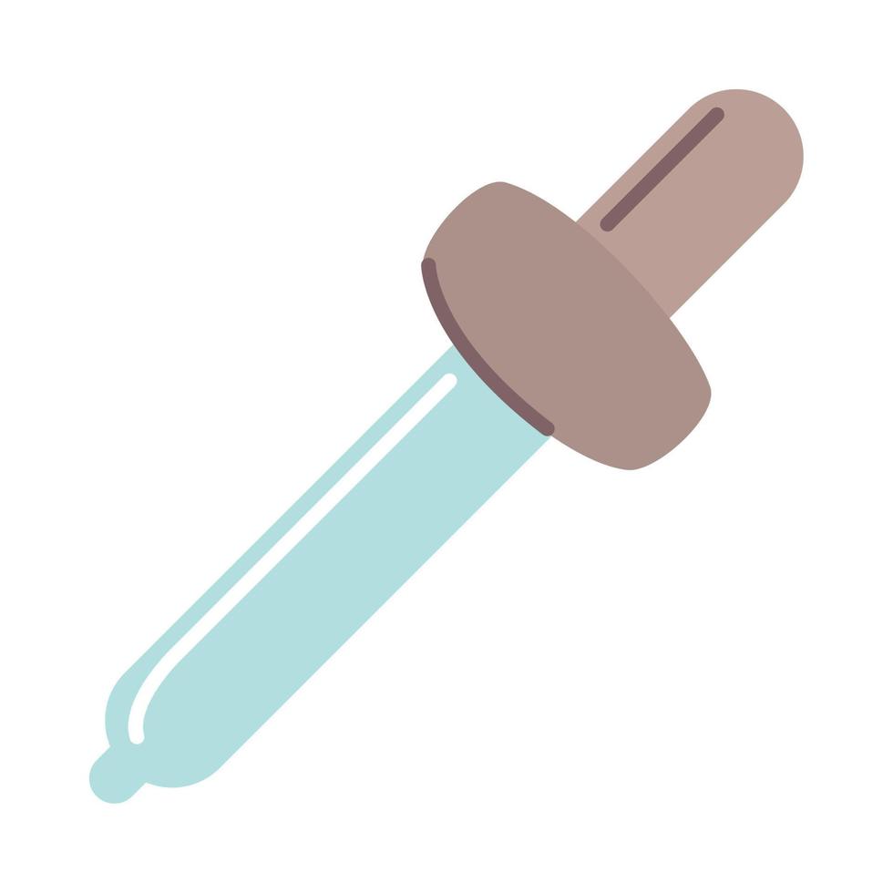 medical dropper icon vector
