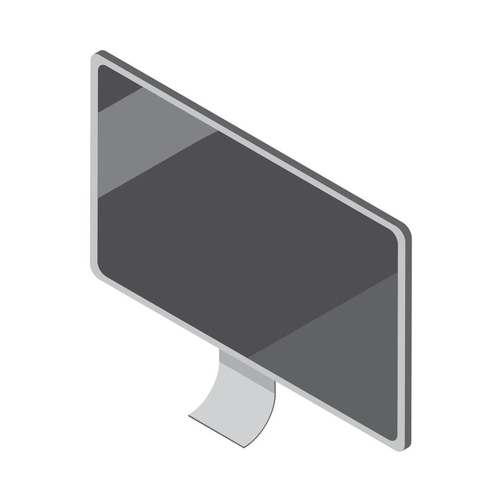 icono de computadora de pantalla vector