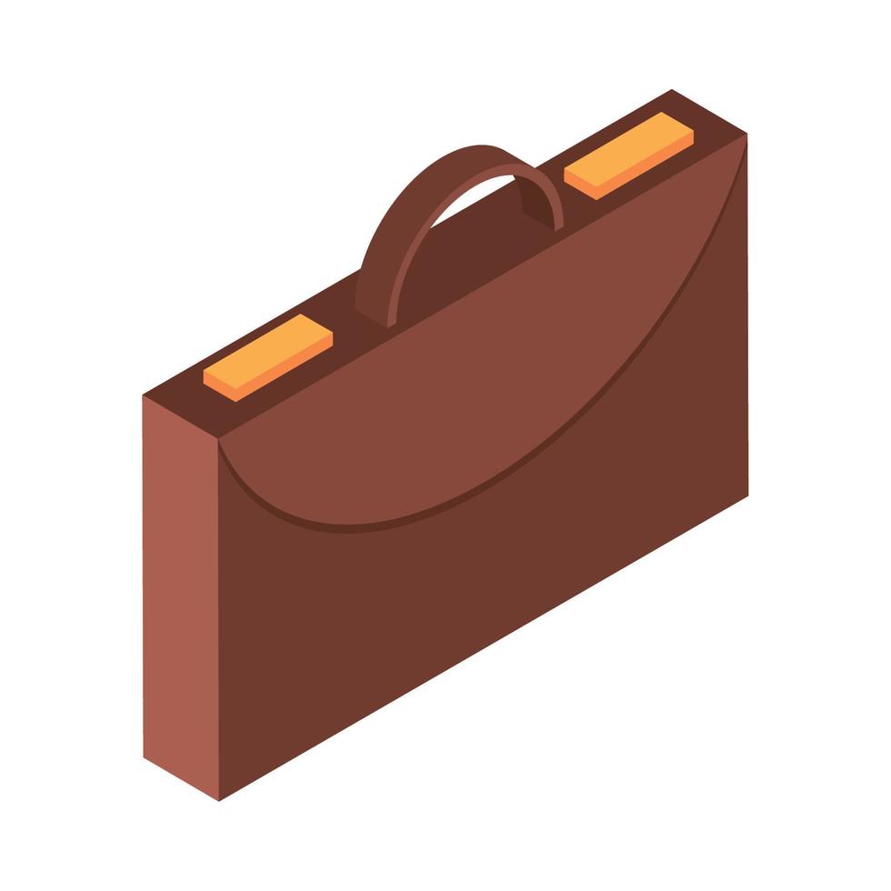 business briefcase icon vector