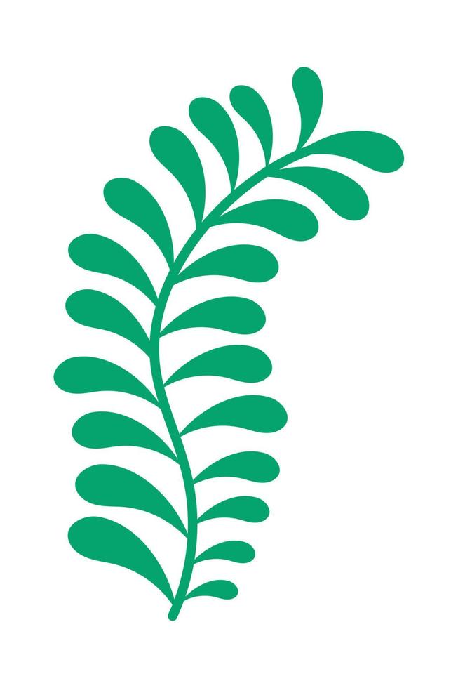 foliage nature icon vector