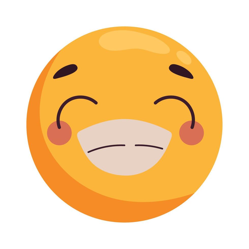 smiley emoji face vector