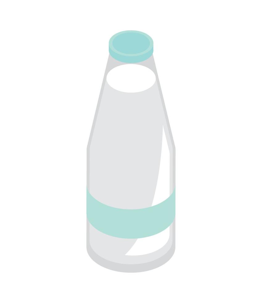 icono de botella de leche vector