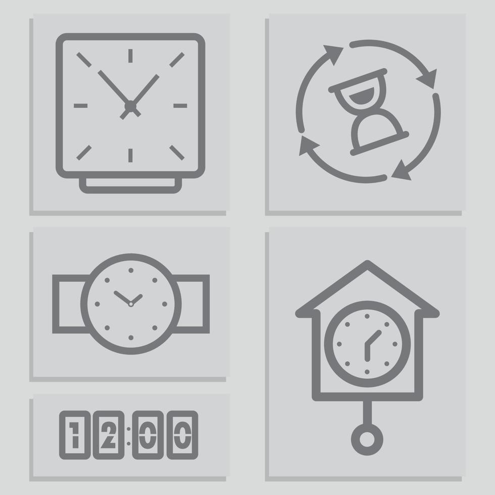 set of clocks vector