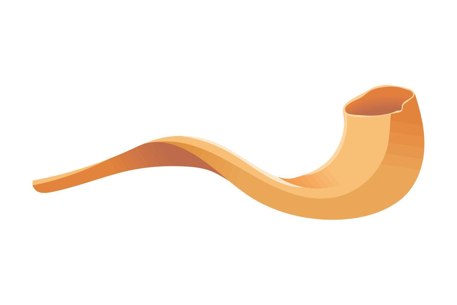 jewish horn icon vector