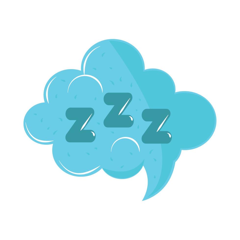 sweet dreams cloud vector