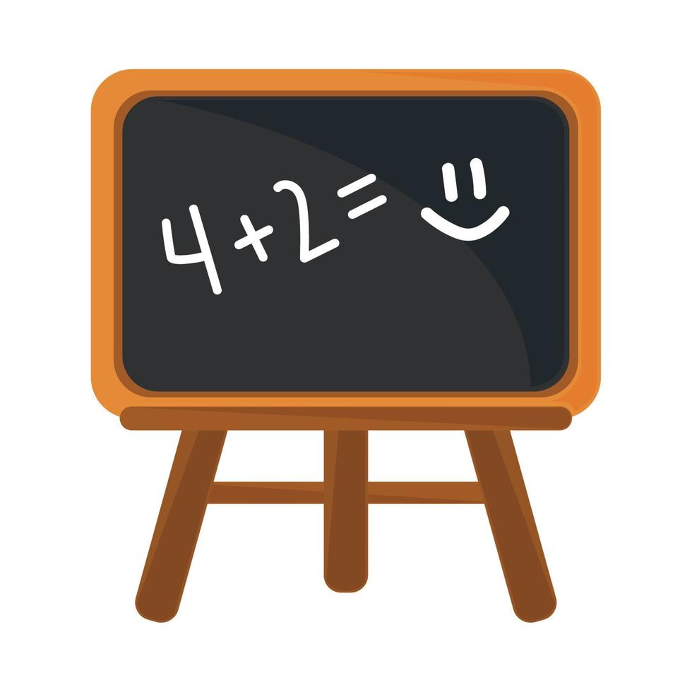 school chalkboard maths vector