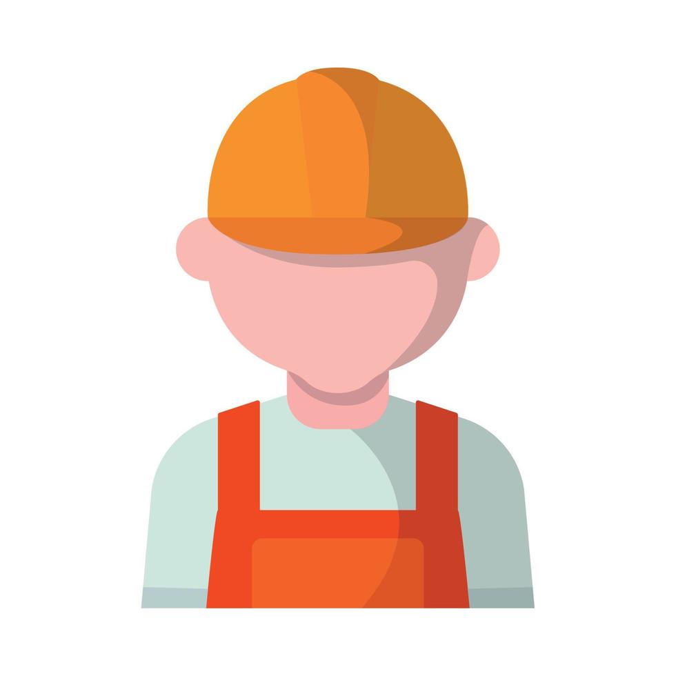 construction worker profession vector