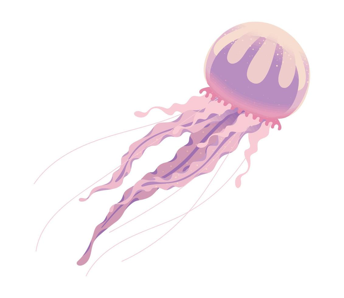 icono de vector de medusas