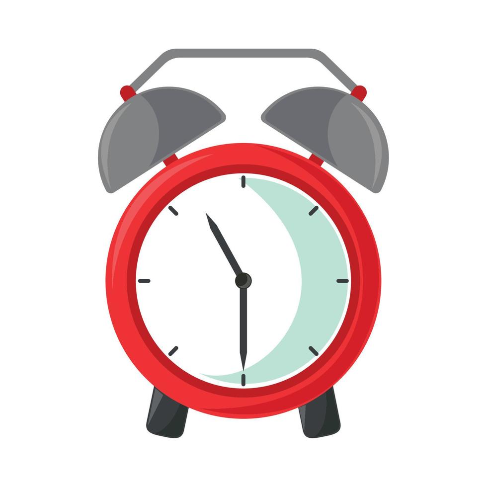 icono de reloj despertador vector