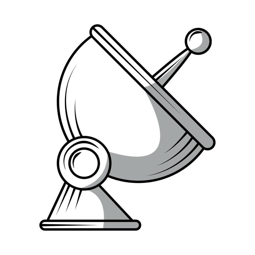 antenna communication icon vector