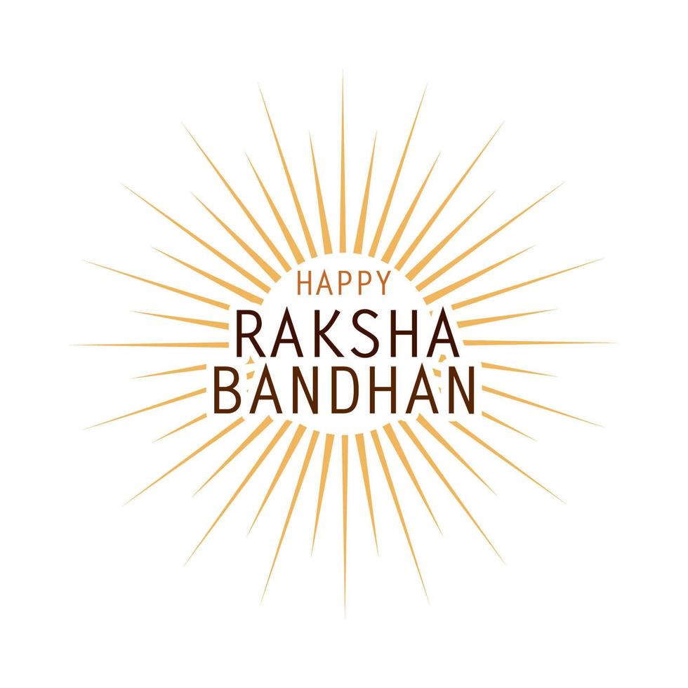 happy raksha bandhan vector