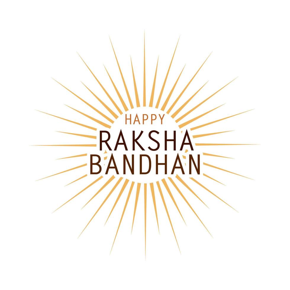 happy raksha bandhan vector