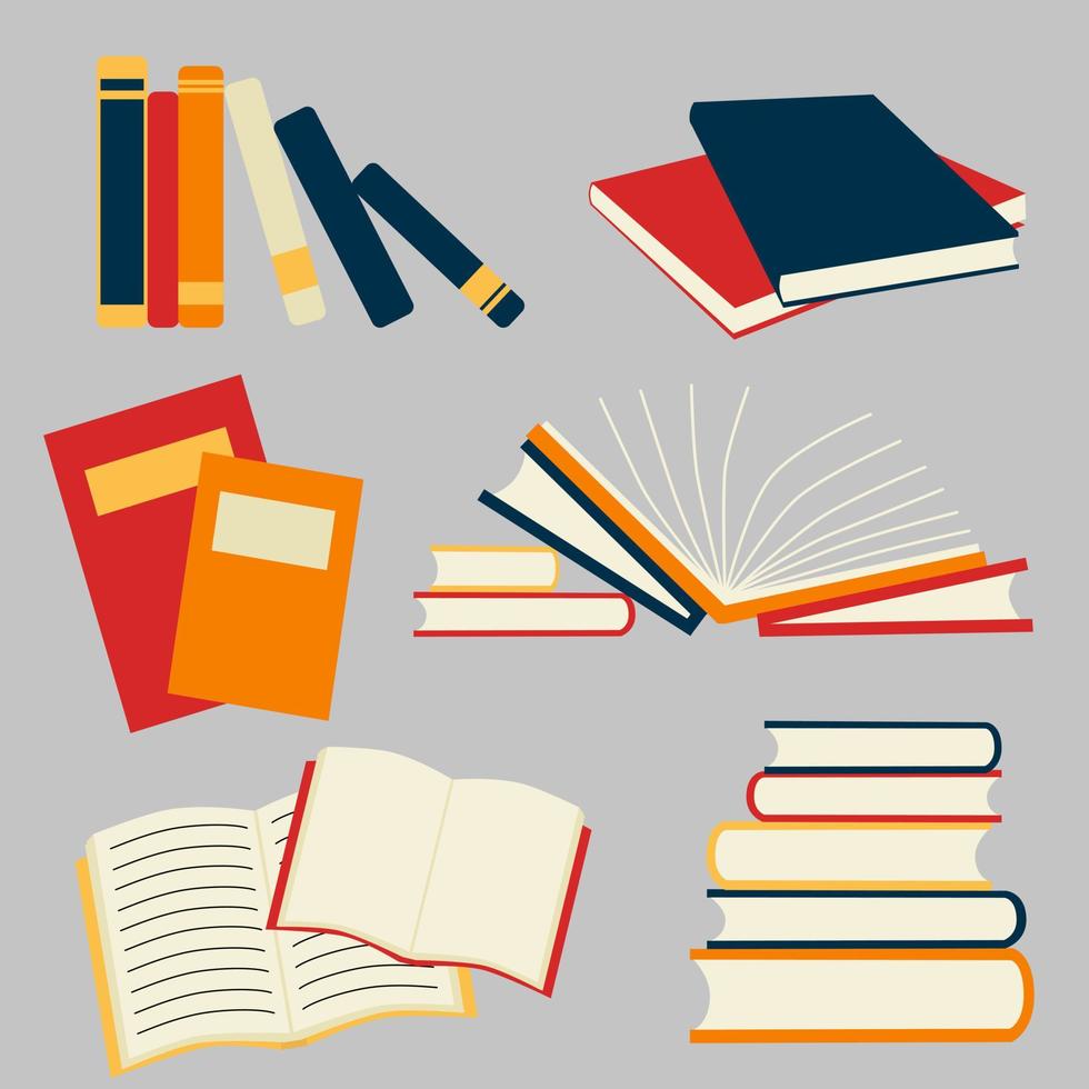 Book Element Collection vector